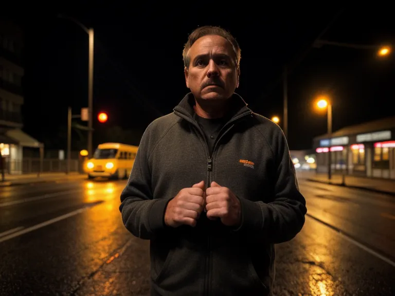 Zapatos deportivos gastados caminando rápido de noche, la herramienta de supervivencia urbana más confiable